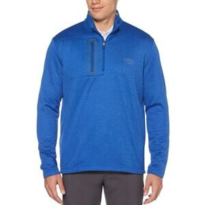 Callaway Sweatshirt Jacket Men's XXL Blue 1/4 Zip Golf Long Sleeve